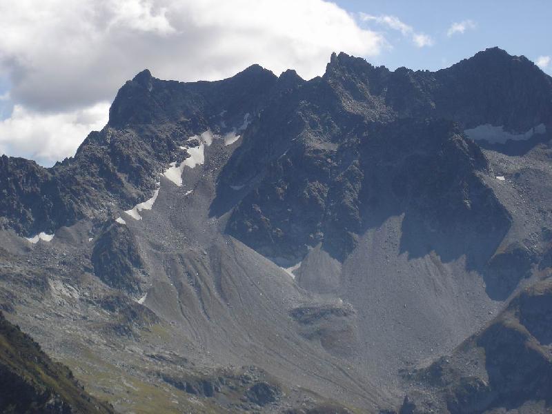 pic du frêne vu de la tête de la perrière